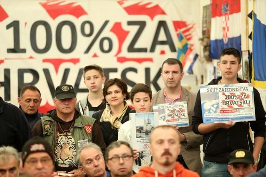 Prosvjed branitelja u Savskoj