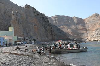 OMAN MUSANDAM KUMZAR VILLAGE