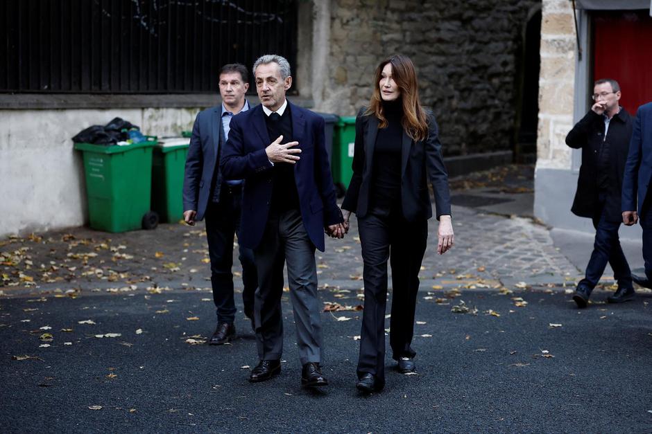 Former French President Sarkozy goes to jail to begin five-year sentence | Author: BENOIT TESSIER/REUTERS