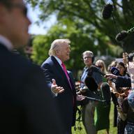 U.S President Donald Trump Impromtu Press Conference