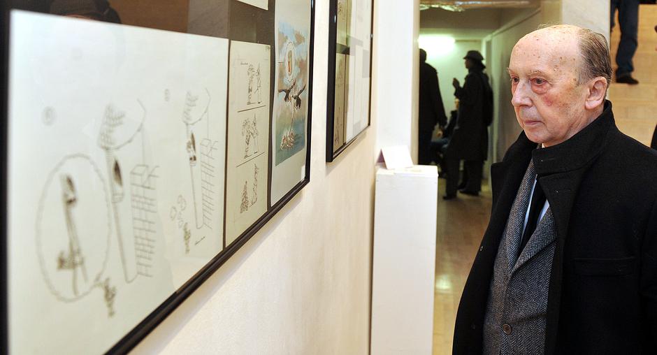 Zagreb: Izložba karikatura Davora Štambuka u Galeriji Karas | Author: Goran Stanzl/PIXSELL