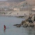 Mass crossings of migrants on foot and by sea from Morocco into Spanish territory, in Ceuta