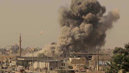 Raqqa, borbe između SDF i ISIL
