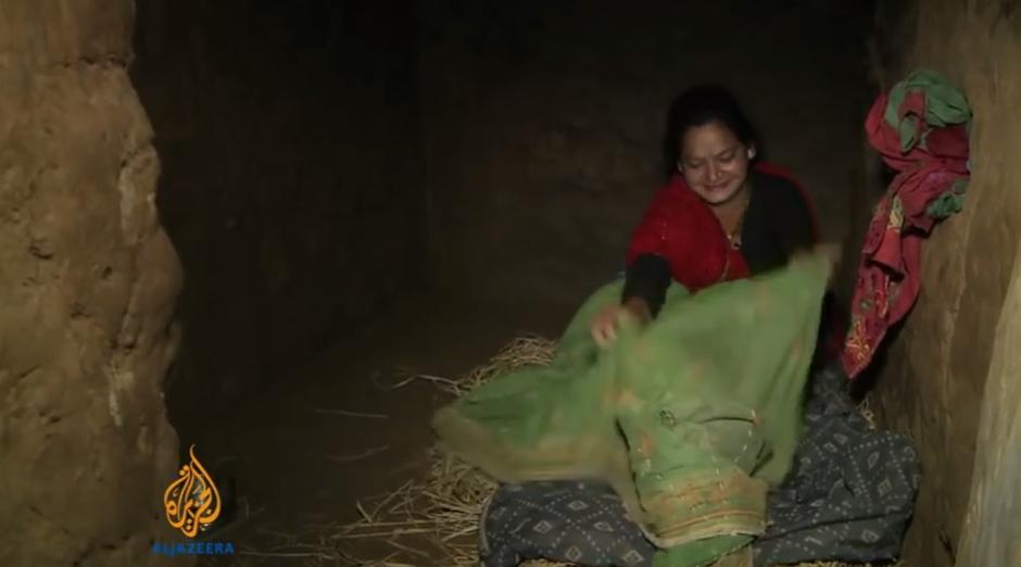 U Nepalu žene za vrijeme menstruacije žive u šupi | Author: Screenshot Youtube/Al Jazeera