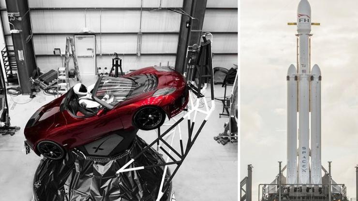 Elon Musk lansirao auto u svemir