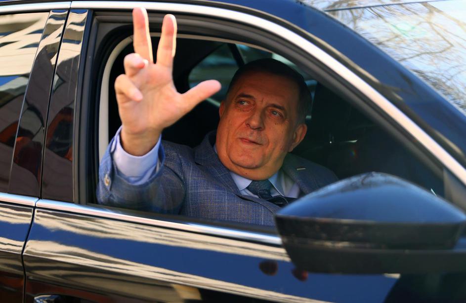 Mostar: Milorad Dodik dao je izjavu medijima nakon sastanka s Draganom Čovićem