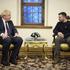 Ukrainian President Zelenskyy Meeting with Former British Prime Minister Johnson