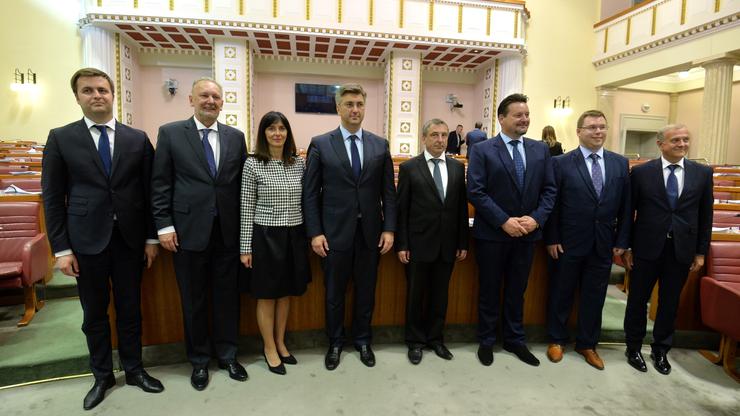 Novi ministri vlade Andreja Plenkovića 9.lipnja 2017.