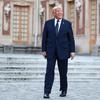 Dinner commemorating the 250th anniversary of the United States’ independence at the Palace of Versailles, near Paris