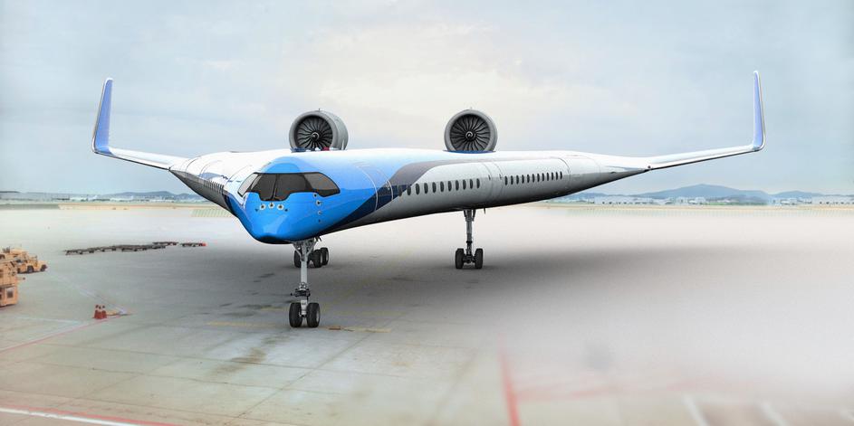 KLM avion Flying V