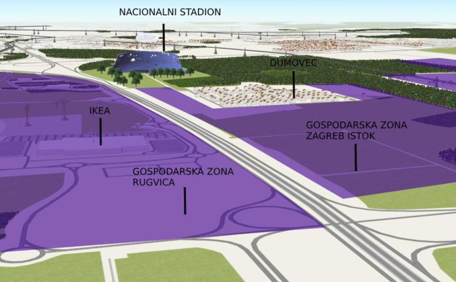 Lokacija za nacionalni stadion u Sesvetama | Author: express