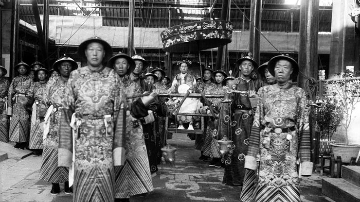 Carica Cixi, dinastija Qing, 1908.