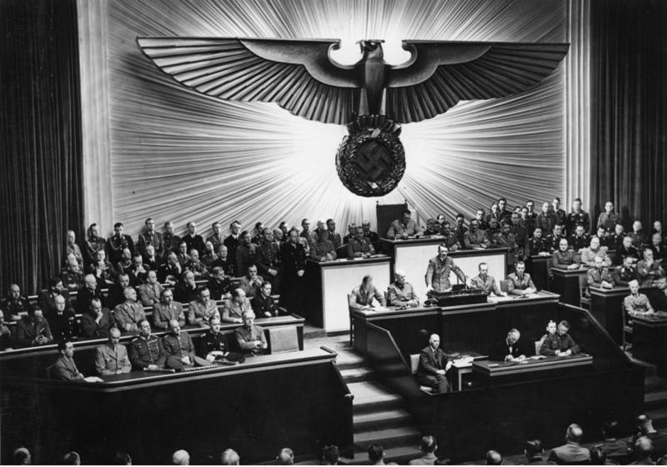 Hitler proglašava rat protiv SAD-a 1941. godine | Author: Wikipedia