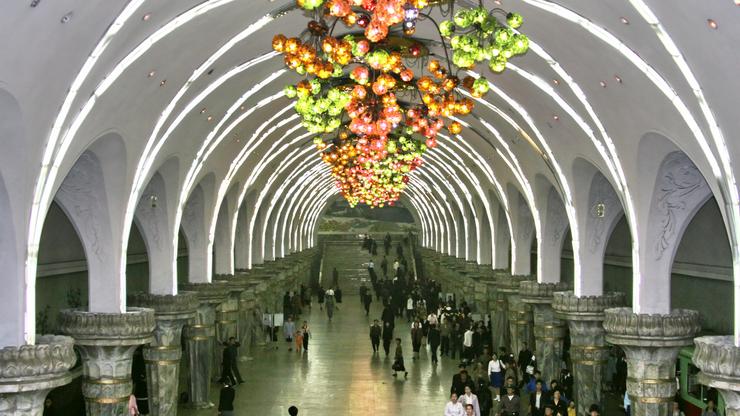 Podzemna željeznica u Pyongyangu