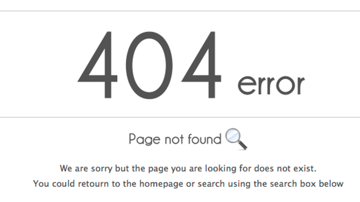 Internetska greška 404