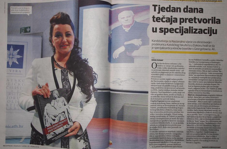Suzana Vuletić | Author: Express.hr
