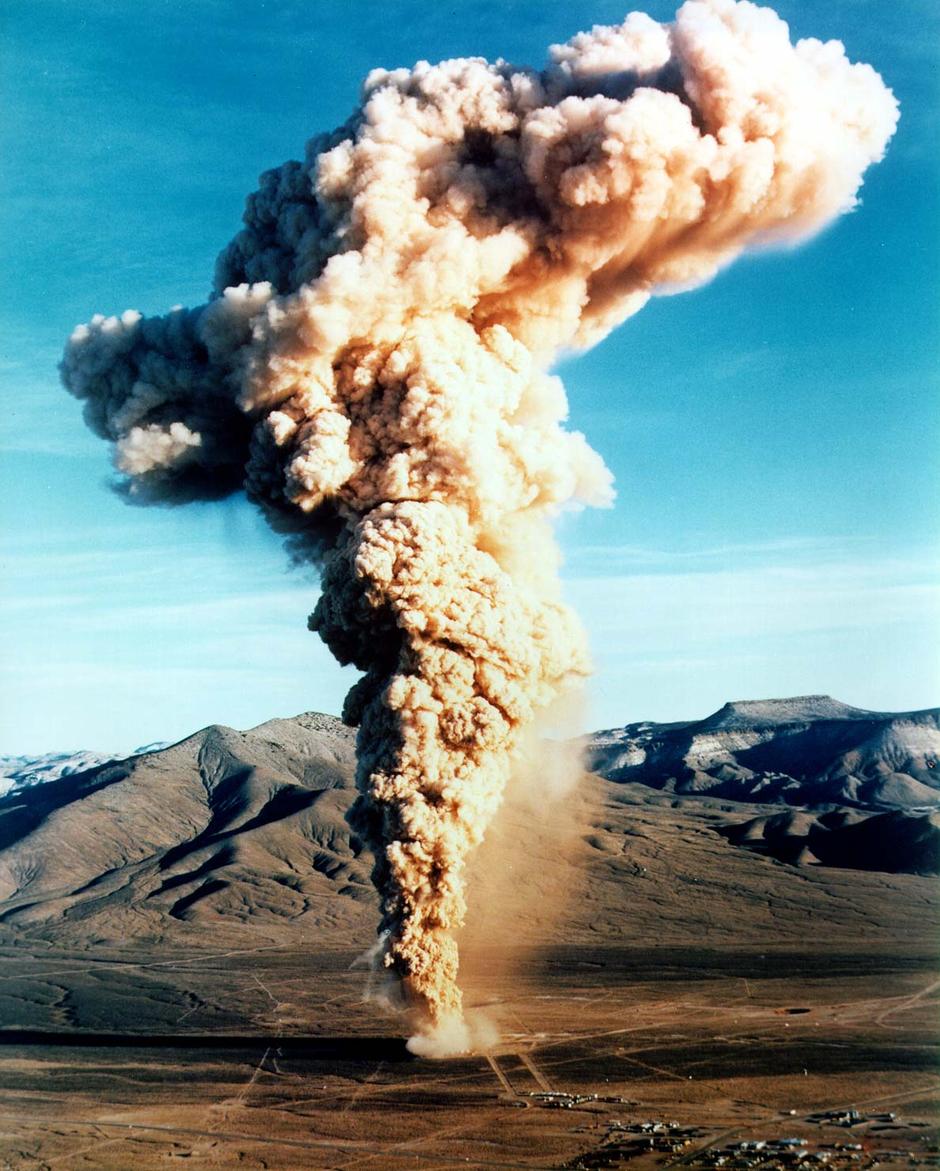 Podzemna eksplozija nuklearne bombe | Author: National Nuclear Security Administration / Nevada Site Office