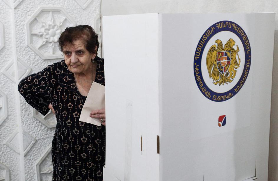Armenia holds parliamentary elections