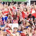 Navijači u Osijeku  prate finalnu utakmicu Hrvatska Francuska