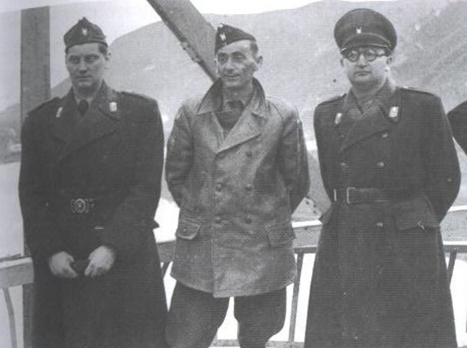 Eugen Kvaternik, Jure Francetić i Mladen Lorković | Author: Wikipedia