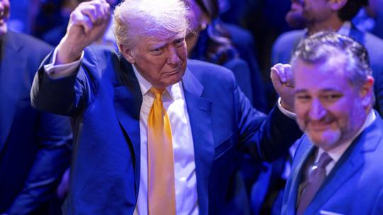 U.S President Trump Attends Ultimate Fighting Championships In Miami, Fl, United States - 12 Apr 2025