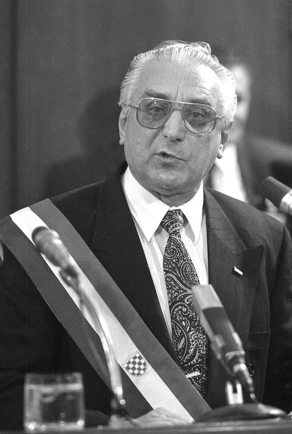 Zagreb: Govor Franje Tuđmana u Saboru 1990. godine | Author: Josip Bistrovic/PIXSELL