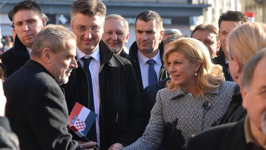 Andrej Plenković i Milan Bandić