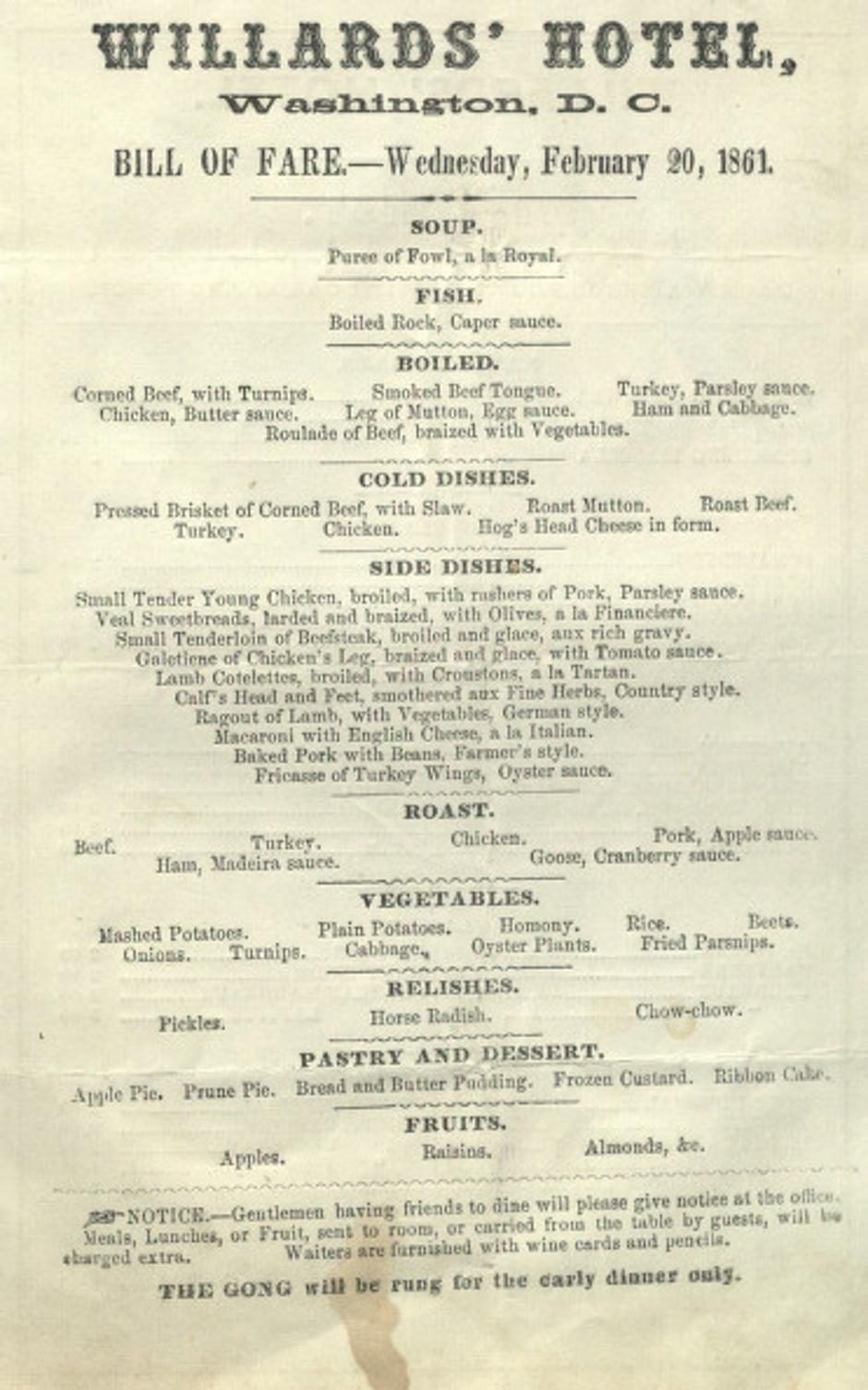 Willard menu | Author: Wikipedia