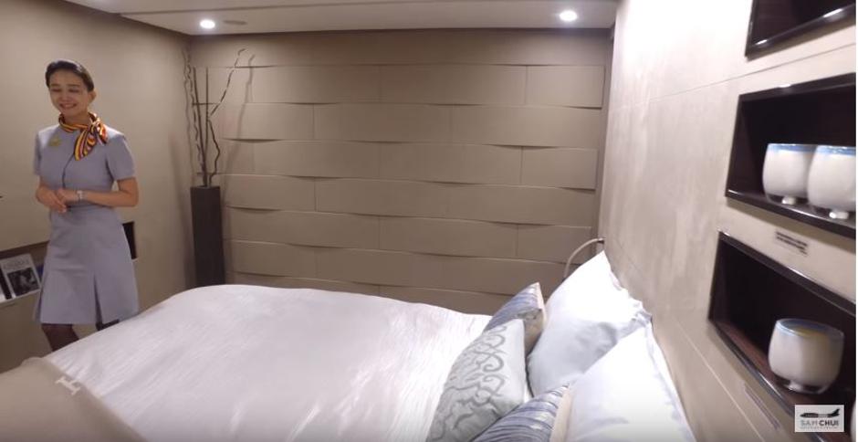 Spavaća soba u Boeingu 787 Dreamlineru | Author: YouTube screenshot