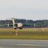 A C-17 Globemaster, believed to be carrying U.S. CIA Director John Ratcliffe, lands near Riga, Latvia