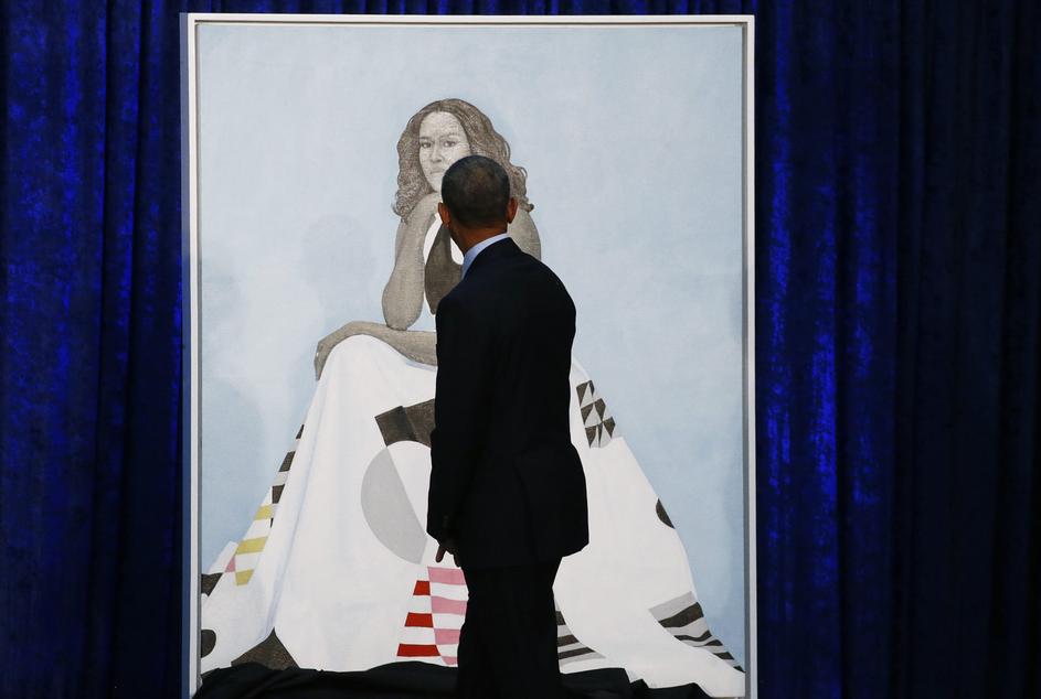 Portrerti Baracka i Michelle Obame