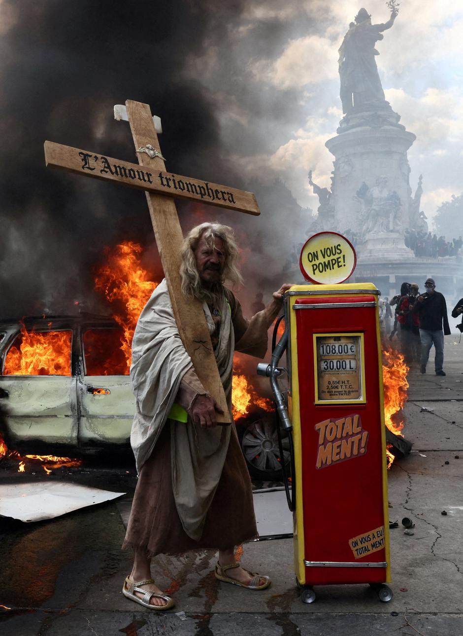Nationwide protests in France against the cost of living | Author: Jack Taylor
