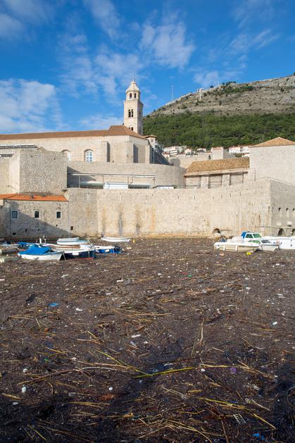 Čišćenje otpada u Dubrovniku