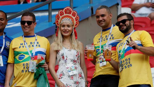 Brazilski navijači na Svjetskom prvenstvu u Rusiji