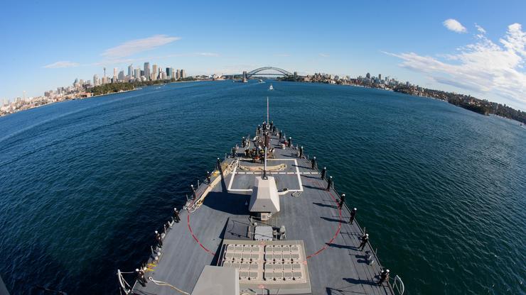 Slika broda australske mornarice