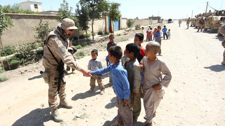 Hrvatski vojnici tijekom dnevne rutinske patrole u Afganistanu