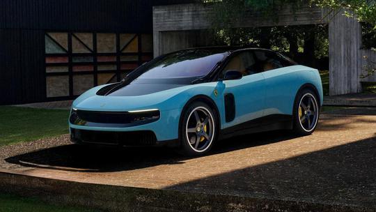 Ferrari unveils its first fully electric car "Luce\