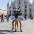 Milan, Piazza del Duomo: PETA’s animal rights flash mob kicks off Fashion Week