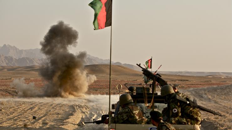 Afganistanska vojska u akciji protiv talibana