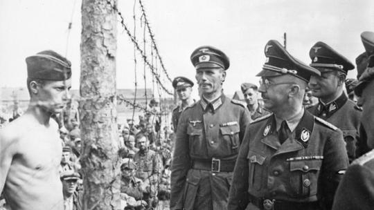 Himmler u obilasku ratnih zarobljenika u Rusiji