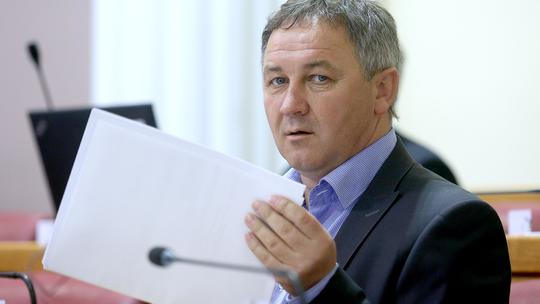 Saborski zastupnik Stevo Culej u sabornici