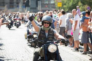 Parada na motorima u Pragu, Češka