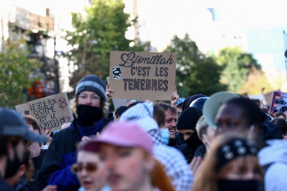 Students' protest in Brussels | Author: Yves Herman