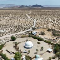 Is this where an E.T. will phone from home? The world-famous Integratron in the California desert