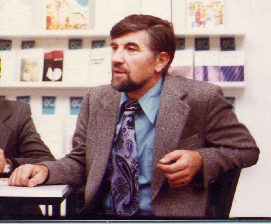 Vladimir Pavlinić, osnivač "Glasa Koncila" | Author: privatni album