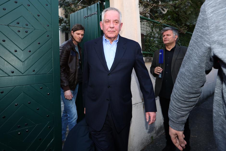 Ivo Sanader u pratnji policije odlazi u zatvor Remetinec | Author: Robert Anic/PIXSELL