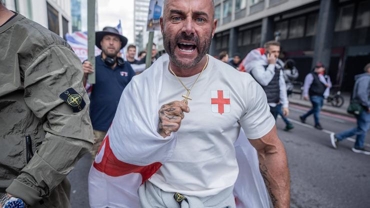 Unite The Kingdom Rally in London, UK - 13 Sep 2025