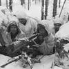 9 A Finnish Maxim M-09-21 machine gun nest during the Winter War