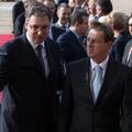 Aleksandar Vučić i Miro Cerar
