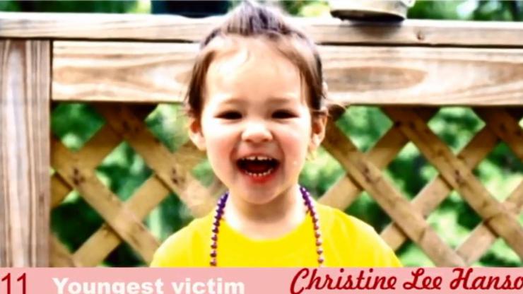 Christine Lee Hansen, najmlađa žrtva 11. rujna